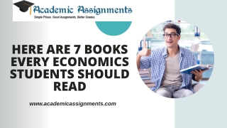 Here are 7 books every economics student should read