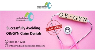 Successfully Avoiding OB/GYN Claim Denials