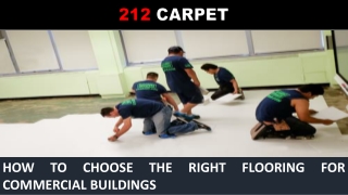 How to Choose the Right Flooring for Commercial Buildings
