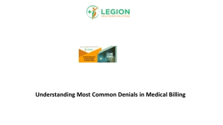 Understanding Most Common Denials in Medical Billing