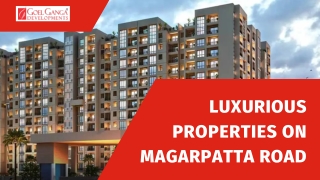 Luxurious properties on Magarpatta road