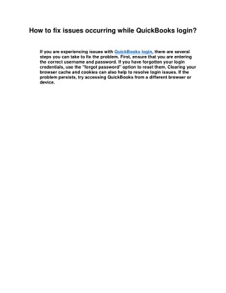 QuickBooks-login