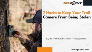 7 Hacks to Keep Your Trail Camera From Being Stolen