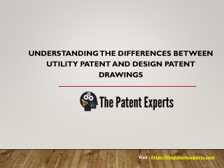 Difference between Utility Patent and Design Patent Drawings