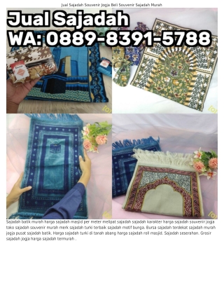 ౦889-8ᣮ9I-5788 (WA) Ukuran Sajadah Sajadah Tebal Dan Lembut