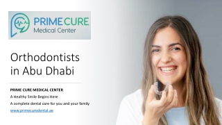 Orthodontists in Abu Dhabi​