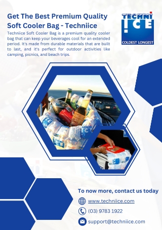 Get The Best Premium Quality Soft Cooler Bag - Techniice