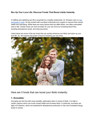 Rev Up Your Love Life_ Discover Foods That Boost Libido Instantly