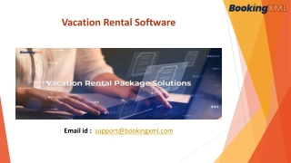 Vacation Rental Software