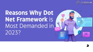 Reasons Why Dot Net Framework is Most Demanded in 2023?