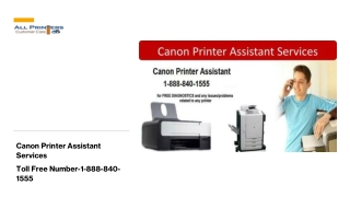 Canon Printer Assistant Services 1-888-840-1555