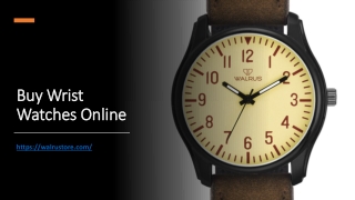 Buy Wrist Watches Online