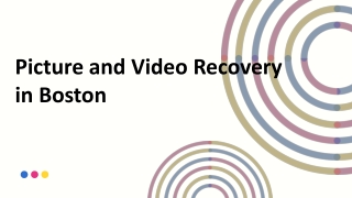 Picture and Video Recovery in Boston