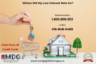 Where Did My Low Interest Rate Go? - Fatal Facts Of Credit Cards