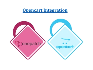 Opencart Integration Service | Opencart Inventory and Order Management Software
