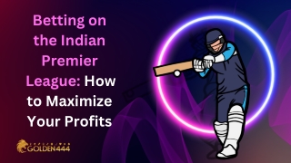 Betting on the Indian Premier League: How to Maximize Your Profits