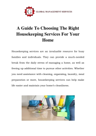 Best Housekeeping Services In Mumbai Call-9699091999