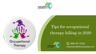 Tips for Occupational Therapy Billing in 2020