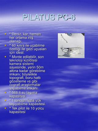 PILATUS PC-6