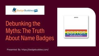 The Truth About Name Badges - Badge Buddies