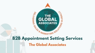 B2B Appointment Setting Services  The Global Associates
