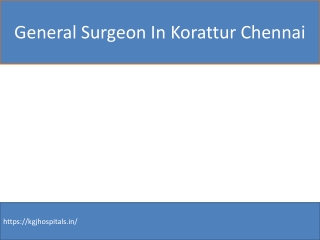 general surgeon in korattur chennai