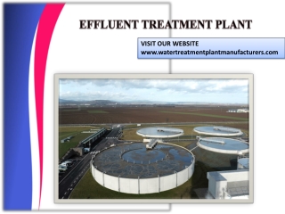 Effluent Treatment Plant in Chennai