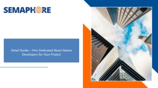 Detail Guide - Hire Dedicated React Native Developers for your Project