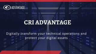 Managed SOC - CRI Advantage