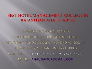 Best Hotel Management College In Rajasthan (1)
