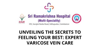 Non surgical treatment for Varicose Veins