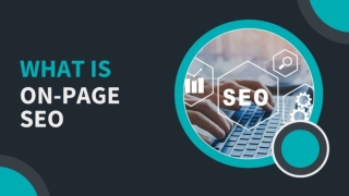 What is On-Page SEO