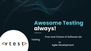 Software testing company in India- Vtestcorp