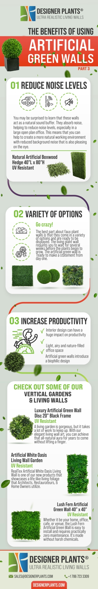 The Benefits of Using Artificial Green Walls - Part 3
