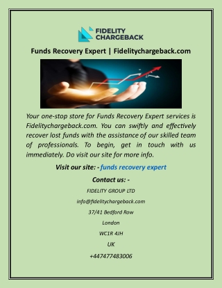 Funds Recovery Expert Fidelitychargeback com