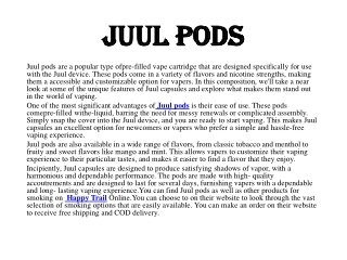 Juul pods