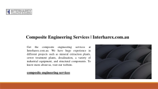 Composite Engineering Services | Interharex.com.au