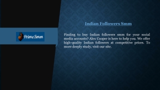 Indian Followers Smm Primesmm.com