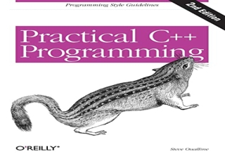 [DOWNLOAD PDF] Practical C   Programming, Second Edition android
