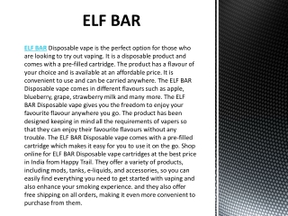 ELF BAR