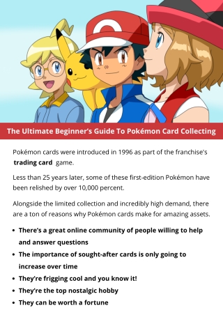 The Ultimate Beginner’s Guide To Pokémon Card Collecting