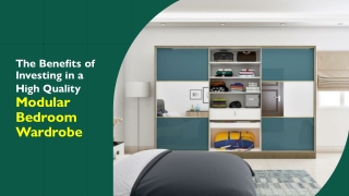 The Benefits of Investing in a High-Quality Modular Bedroom Wardrobe