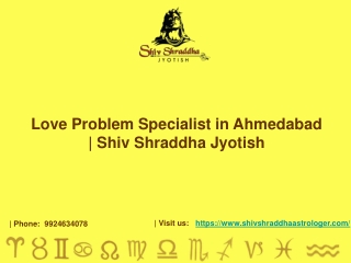 Love problem specialist Astrologer in Ahmedabad | Shiv Shraddha Jyotish