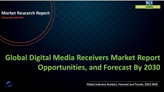 Digital Media Receivers Market size is expected to grow at a CAGR of 5.1% by 2030