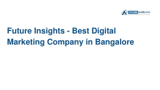 Future Insights - Digital Marketing Agency