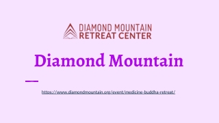 Buddha Retreat | Diamondmountain.org