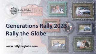 Generations Rally 2023 Rally the Globe