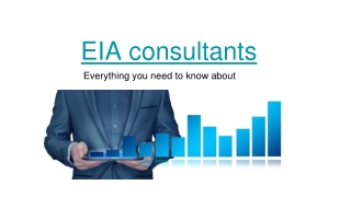 EIA consultants