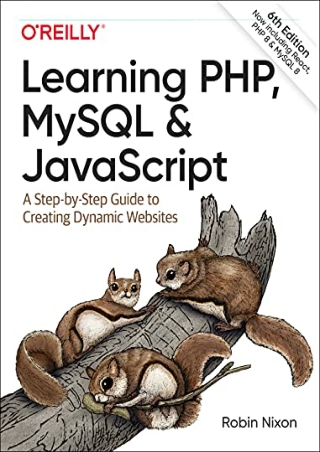 $PDF$/READ/DOWNLOAD Learning PHP, MySQL & JavaScript: A Step-by-Step Guide to Cr