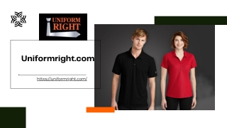 Uniform With Logo Printing | Uniformright.com